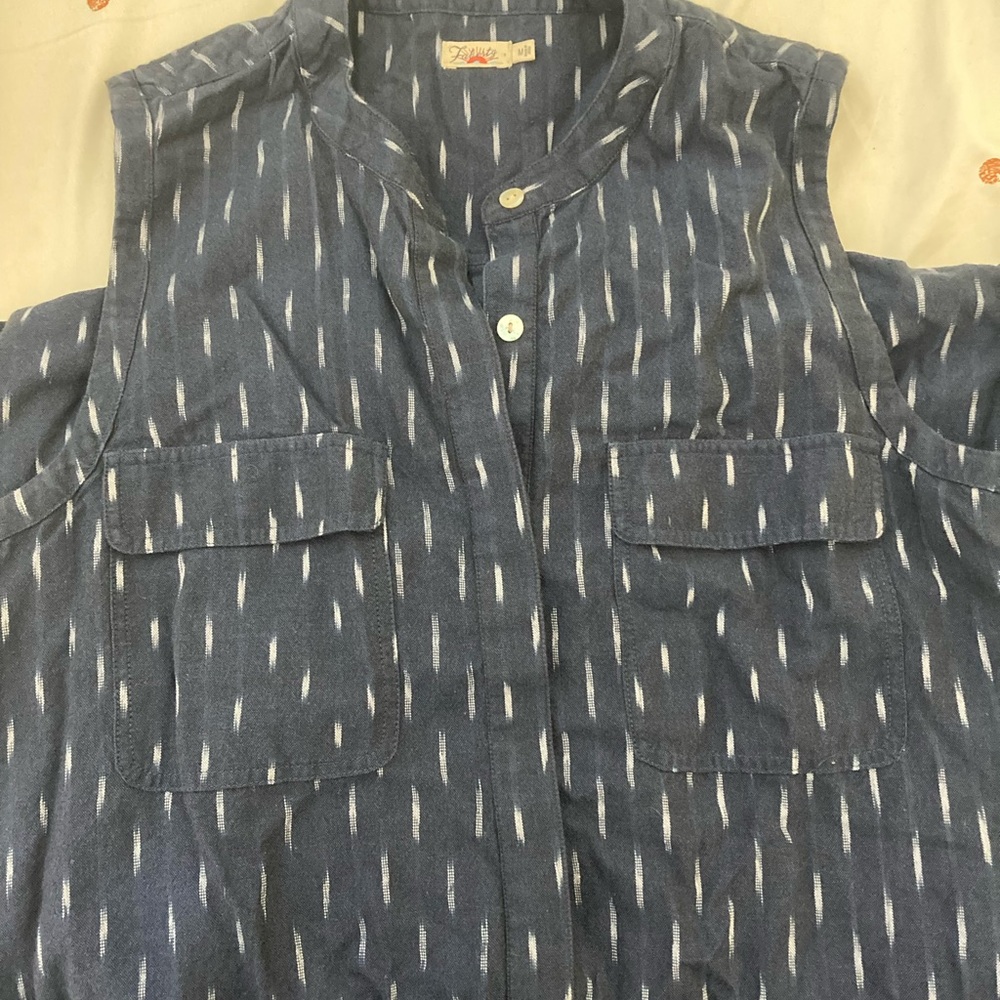 Faherty Indigo dress